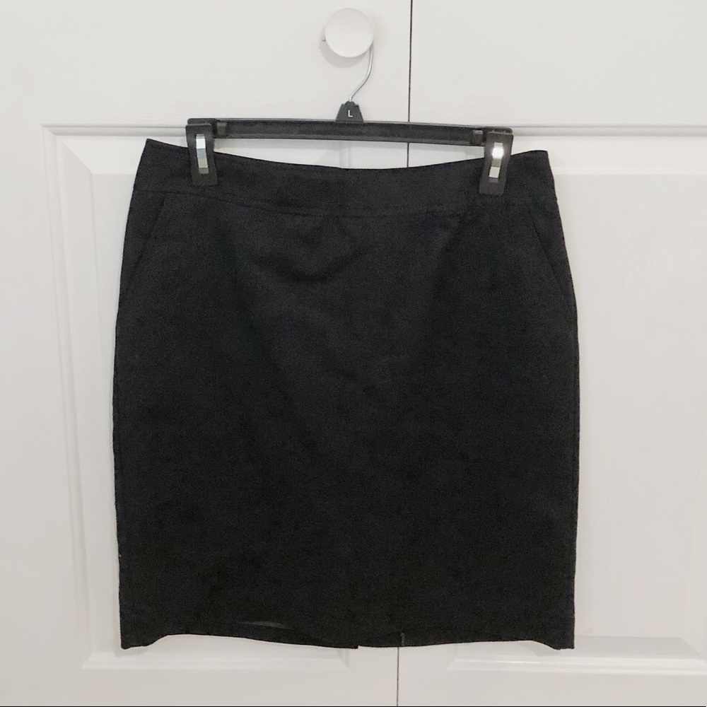 Merona Cotton Pencil Skirt in Black